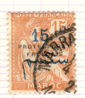 MA+ Marokko 1914 Mi 6 - Used Stamps