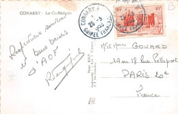 GUINEE Francaise Conakry La Cathedrale(scan Recto Verso ) Nono0027 - Guinea