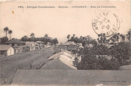 GUINEE Francaise Conakry Rue Du Commerce  (scan Recto Verso ) Nono0027 - Guinee