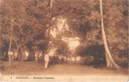 GUINEE Francaise Conakry  Boulevard Circulaire AA (scan Recto Verso ) Nono0027 - Guinée