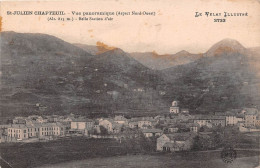 Saint Julien Chapteuil Vue Panoramique Belle Station D Air (scan Recto Verso ) Nono0025 - Autres & Non Classés