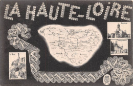 La Haute Loire Map Brioude Yssingeaux Le Puy   (scan Recto Verso)NONO0022 - Sonstige & Ohne Zuordnung