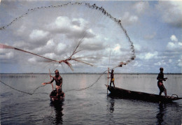 MALI Soudan Francais Bamako SIKASSO ZANGARADOUGOU Peche Au Filet (scan Recto Verso)NONO0021 - Mali