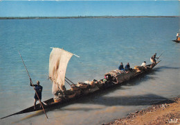 MALI Soudan Francais Bamako SIKASSO ZANGARADOUGOU Pirogue Sur Le Fleuve (scan Recto Verso)NONO0021 - Mali