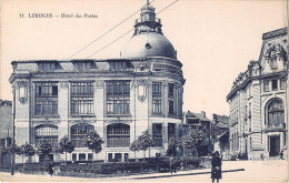 France Limoges Hotel Des Postes (scan Recto Verso)NONO0011 - Limoges