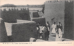 Tchad Sur Les Terrasses ( Scan Recto Verso ) Nono0002 - Tchad