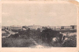Djibouti La Ville Europeene ( Scan Recto Verso ) Nono0002 - Gibuti