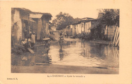 Benin DAHOMEY Apre La Tornade  (scan Recto Verso)NONO0001 - Benin