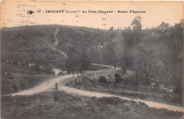 Creuse Crozant Le Pont Charaud Route D Eguzon (SCAN RECTO VERSO) NONO0056 - Crozant