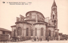 France Haute Vienne Saint Leonard L Eglise Monument Historique Dixseptieme Siecle(SCAN RECTO VERSO) NONO0054 - Saint Leonard De Noblat