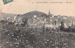 Auvergne  Chatel Guyon Vue Prise Des Rochers (scan Recto Verso ) Nono0043 - Auvergne