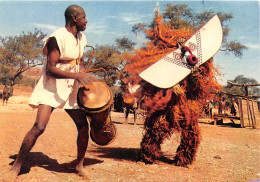 Burkina Faso Gaoua Poni Pougoulis Masques Et Danseurs (scan Recto Verso ) Nono0039 - Burkina Faso