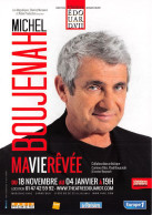 Michel Boujenah Ma Vie Revee  (scan Recto Verso ) Nono0035 - Reclame