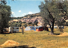 Tourrettes Sur Loup Vue Sur Camping Et Le Village (scan Recto Verso ) Nono0034 - Foto's