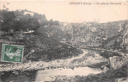 Creuse Crozant Vue Prise Du Pont   (scan Recto Verso ) Nono0033 - Crozant