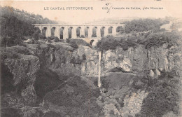 LE CANTAL PITTORESQUE La Cascade De SALINS Pres De MAURIAC(SCAN RECTO VERSO)NONO0074 - Mauriac