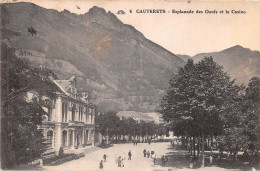 CAUTERETS  Esplanade Des Oeufs Et Le Casino(SCAN RECTO VERSO)NONO0073 - Cauterets