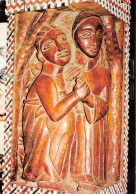 Gabon Eglise ST Michel LIBREVILLE La Visitation Marie Entra Chez Zacharie Et Salua Elizabeth (SCAN RECTO VERSO)NONO0066 - Gabon