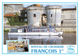 Charente COGNAC Le Francois 1er Devant Les Vieilles Tours Ou Porte Saint Jacques (SCAN RECTO VERSO)NONO0061 - Cognac