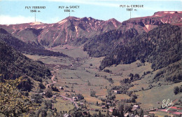 Puy De Dome Le MONT DORE Vue Generale Et La Vallee Du Sancy 1886 M(SCAN RECTO VERSO) NONO0058 - Le Mont Dore