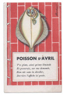 Illustrateur L Charléno - POISSON D' AVRIL - T'es Plate, Ainsi Qu'une Limande - Humour - Otros & Sin Clasificación