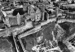 CARCASSONNE  Vue Aerienne  17 (scan Recto Verso)nono0106 - Carcassonne