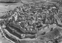 CARCASSONNE  Vue Aerienne  13 (scan Recto Verso)nono0106 - Carcassonne