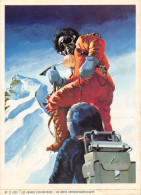 Les Grands Explorateurs EVEREST Alpinistes ESSO  Eastern States Standard Oil Exxon PUB 9 (scan Recto Verso)nono0106 - Reclame