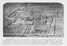 NUITS ST GEORGES Abbaye N.D De CITEAUX  Plan Cavalier  16 (scan Recto Verso)nono0103 - Nuits Saint Georges