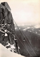 CHAMONIX  Arivée A La Gare Teleferique De L'aiguille Du Midi   47 (scan Recto Verso)nono0101 - Chamonix-Mont-Blanc