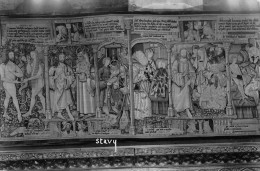 LA CHAISE DIEU  Tapisserie D' ARRAS  22 (scan Recto Verso)nono0113 - La Chaise Dieu