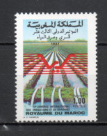 MAROC N°  1037   NEUF SANS CHARNIERE  COTE 0.70€   IRRIGATION EAU - Morocco (1956-...)