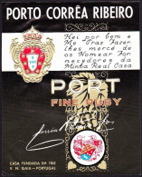 Port Wine Label, Portugal - PORTO CORRÊA RIBEIRO. PORT FINE RUBY -|- Corrêa Ribeiro Filhos. Vila Nova De Gaia - Autres & Non Classés