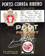 Port Wine Label, Portugal - PORTO CORRÊA RIBEIRO. Port Fine Ruby -|- Corrêa Ribeiro Filhos. Vila Nova De Gaia - Sonstige & Ohne Zuordnung