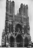 REIMS  La Cathédrale La Facade Occidentale  14 (scan Recto Verso)nono0125 - Reims