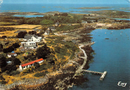 LES ÎLES CHAUSEY Vue Aerienne  52 (scan Recto Verso)nono0130 - Autres & Non Classés