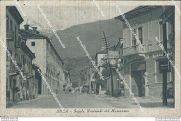 Bg352 Cartolina Susa Strada Nazionale Del Moncenisio 1932 Provincia Di Torino - Otros & Sin Clasificación