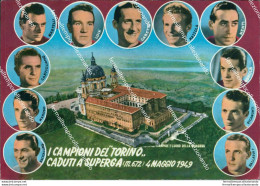 Bb149 Cartolina I Campioni Del Torino Caduta Di Superga Piemonte - Other & Unclassified