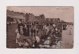 ENGLAND - Brighton Hove Lawns Used Vintage Postcard - Brighton
