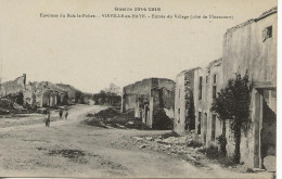 54 - 1914-1918 -  Environs De Bois-le-Prêtre - Vieville-en-Haye Entrée Du Village (côté Thiaucourt)  **CPA Vierge** - Other & Unclassified