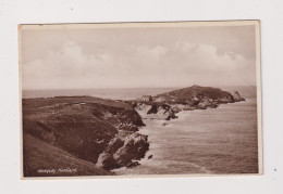 ENGLAND - Newquay Headland Used Vintage Postcard - Newquay