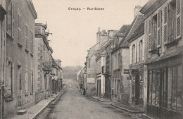 GRACAY RUE BASSE 1908 TBE - Graçay