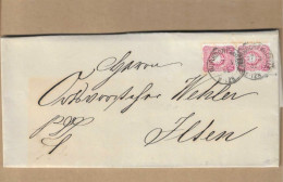 Los Vom 09.05  Briefumschlag  Aus Burgdorf Nach Ilten 1881 - Storia Postale