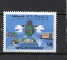 MAROC N°  1042   NEUF SANS CHARNIERE  COTE 0.80€    FORCES ARMEES - Morocco (1956-...)