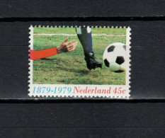 Netherlands 1979 Football Soccer Stamp MNH - Unused Stamps