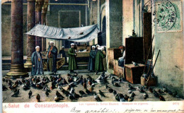 Salut De CONSTANTINOPLE - Les Pigeons Du Sultan Bayasid - Mosquée De Pigeons - Turquie