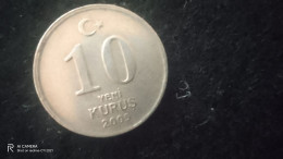 TÜRKİYE 2005-      10   YENİ    KURUŞ      XF- - Turquie