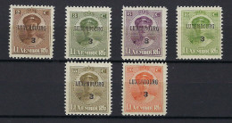 Luxembourg - Timbres Préoblitérés Nr. 131 - 136 Charlotte Neufs Avec Le Variété " Sans Chiffre 2 " ; Voir Scan ! LOT 177 - Prematasellados