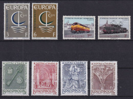 Timbres    Luxembourg Neufs ** Sans Charnières  1965-1966 - Nuovi