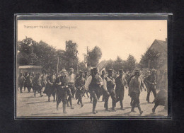 (09/05/24) THEME MILITARIA-CPA TRANSPORT DE PRISONNIERS FRANCAIS - Manoeuvres